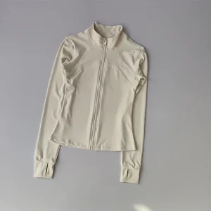 Zippered Cardigan Jacket