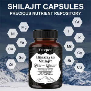 Natural Himalayan Shilajit Capsules