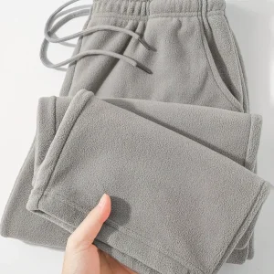 Vintage Thick Winter Fleece Pants