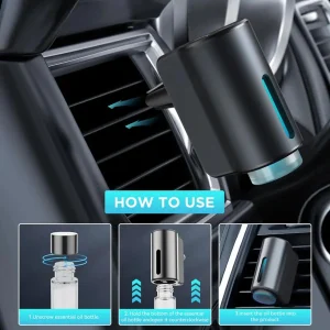 Car Air Freshener 3 Fragrance Modes
